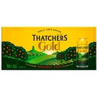 Thatchers Gold Somerset Cider 10 x 440ml