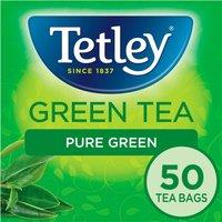 Tetley Pure Green 50 Tea Bags 100g