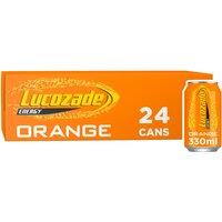 Lucozade Energy Drink Orange Multipack 24 x 330ml