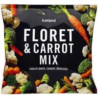 Iceland Floret & Carrot Mix - Cauliflower, Carrot, Broccoli 750g