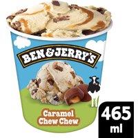 Ben & Jerry's Caramel Chew-Chew Ice Cream Tub 465 ml