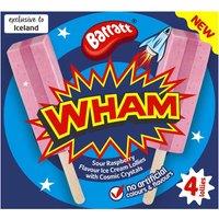 Barratt Wham Bars Ice Lollies 4 x 248g