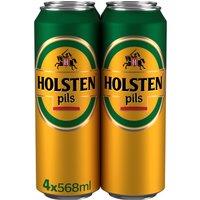 Holsten Pils Lager Beer 4 x 568ml Cans