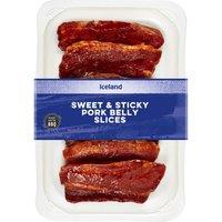 Iceland Sweet & Sticky Pork Belly Slices 260g