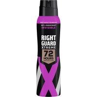 Right Guard Xtreme Women 72h Invisible Antiperspirant Deodorant, 150ml