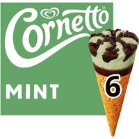 Cornetto Ice Cream Cone Mint 6x 90 ml