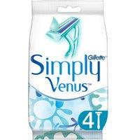 Simply Venus 2 Disposable Razors x4