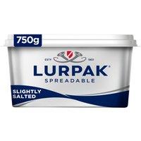 Lurpak Slightly Salted Spreadable Blend of Butter and Rapeseed Oil 750g