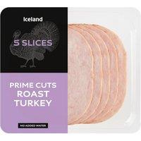 Iceland 5 Slices (Approx.) Roast Turkey 80g