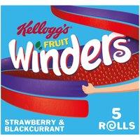 Kellogg's Fruit Winders Blackcurrant & Strawberry Flavour 5 x 17g