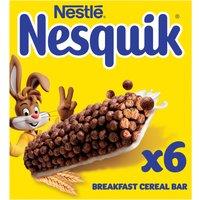 Nesquik Breakfast Cereal Bars 6 x 25g (150g)