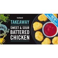 Iceland Sweet & Sour Battered Chicken 229g