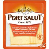 Port Salut Soft French Cheese Slices 6x20g (120g)