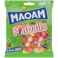 MAOAM Pinballs Fruit & Cola Flavour Chewy Sweets Sharing Bag 140g