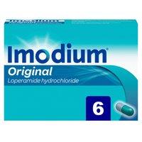 Imodium Original Relief from Diarrhoea In 1 Dose 6 Tablets