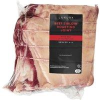 Iceland Luxury Beef Sirloin Roasting Joint 1kg - 1.4kg