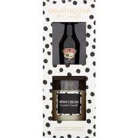 Baileys Cream Liqueur & Candle