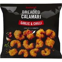 Iceland Garlic and Chilli Breaded Calamari 325g