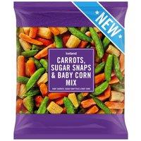 Iceland Carrots, Sugar Snaps and Baby Corn Mix 1kg