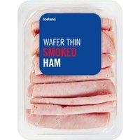 Iceland Wafer Thin Smoked Ham 120g