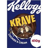 Kellogg's Cereal Krave Cookies & Cream Breakfast 410g