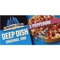 Chicago Town 2 Deep Dish Pepperoni Mini Pizzas 2 x 155g
