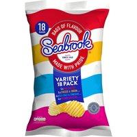 Seabrook The Original Crinkle Cut Crisp Variety Pack 18 x 25g