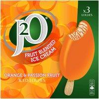 J2O Orange & Passion Fruit Iced Lollies 3 x 90ml (270ml)