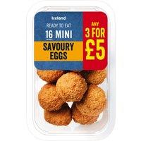 Iceland 18 Mini Savoury Eggs 216g