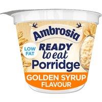 Ambrosia Ready to Eat Porridge Oat Cereal Pot Golden Syrup 210g