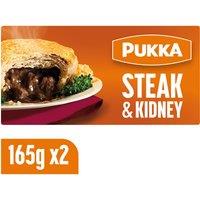 Pukka 2 Steak & Kidney Puff Pastry Pies