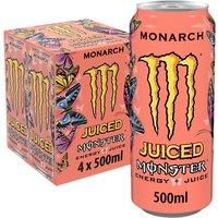 Monster Energy Drink Monarch 4 x 500ml