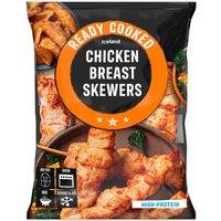 Iceland Ready Cooked Chicken Breast Skewers 340g