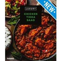 Iceland Luxury Chicken Tikka Saag 400g