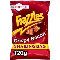 Smiths Frazzles Bacon Crisps Sharing Bag 120g
