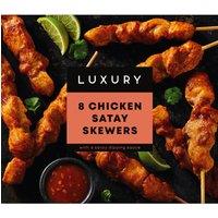 Iceland 8 Chicken Satay Skewers 330g