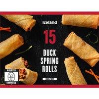 Iceland 15 (APPROX.) Duck Spring Rolls 270g