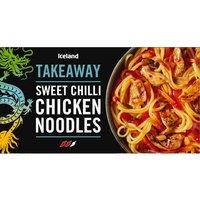 Iceland Takeaway Sweet Chilli Chicken Noodles 375g