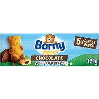 Barny 5 Chocolate Soft Baked Bears 125g