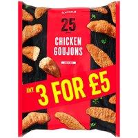 Iceland 25 (approx.) Chicken Goujons 400g