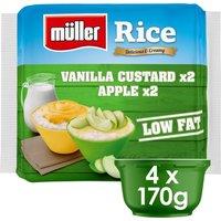 Mller Rice Vanilla Custard & Apple Low Fat Desserts