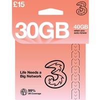 Three £15 30GB Sim Card