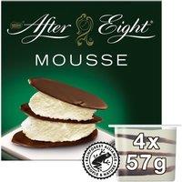 After Eight Mint Mousse Layered with Chocolate Flavour Pieces 4 x 57g (228g)