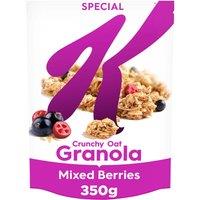 Kellogg's Special K Crunchy Oat Mixed Berries Breakfast Granola 350g