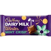 Cadbury Dairy Milk Limited Edition Winter Mint Crisp Bar 360 g