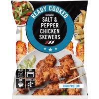 Iceland Ready Cooked Salt and Pepper Chicken Skewers 340g