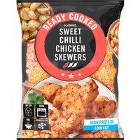 Iceland Ready Cooked Sweet Chilli Chicken Skewers 340g