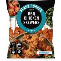 Iceland Ready Cooked BBQ Chicken Skewers 340g