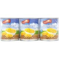 Batchelors Sweetcorn in Water 3 x 180g