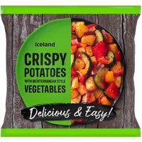 Iceland Crispy Potatoes with Mediterranean Style Vegetables 500g